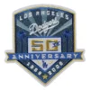 2008 los angeles dodgers 50th anniversary season jersey sleeve patch