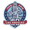 2018 los angeles dodgers 60th anniversary season jersey sleeve patch