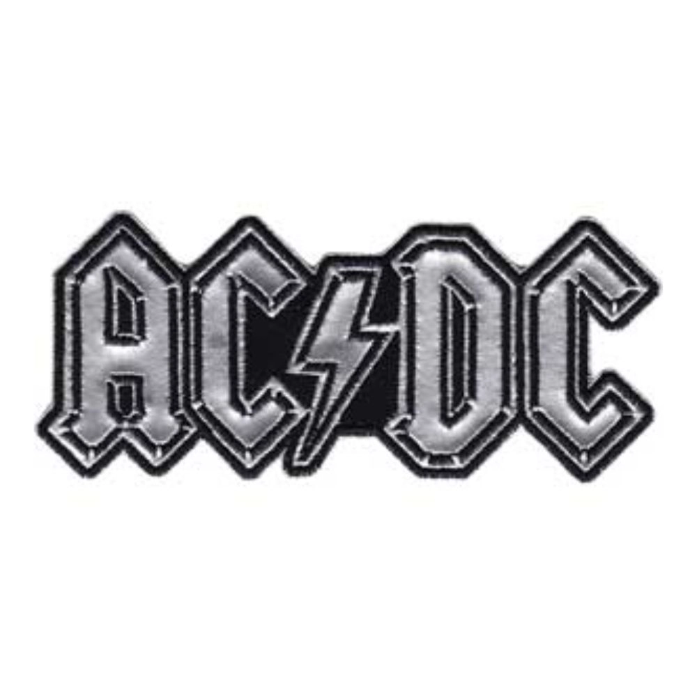 Ac dc wordmark logo patch