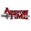 Adventure time title logo patch