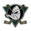 Anaheim ducks mighty retro team logo embroidered patch