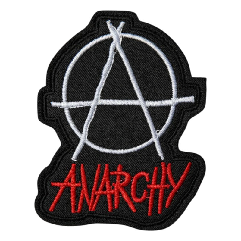 Anarchy Symbol Embroidered Patch