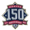 Atlanta Braves 150th Anniversary Logo Patch