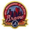 Atlanta Braves 40th Anniversary Patch
