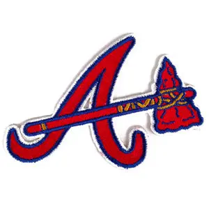 Atlanta braves logo embroidered patch