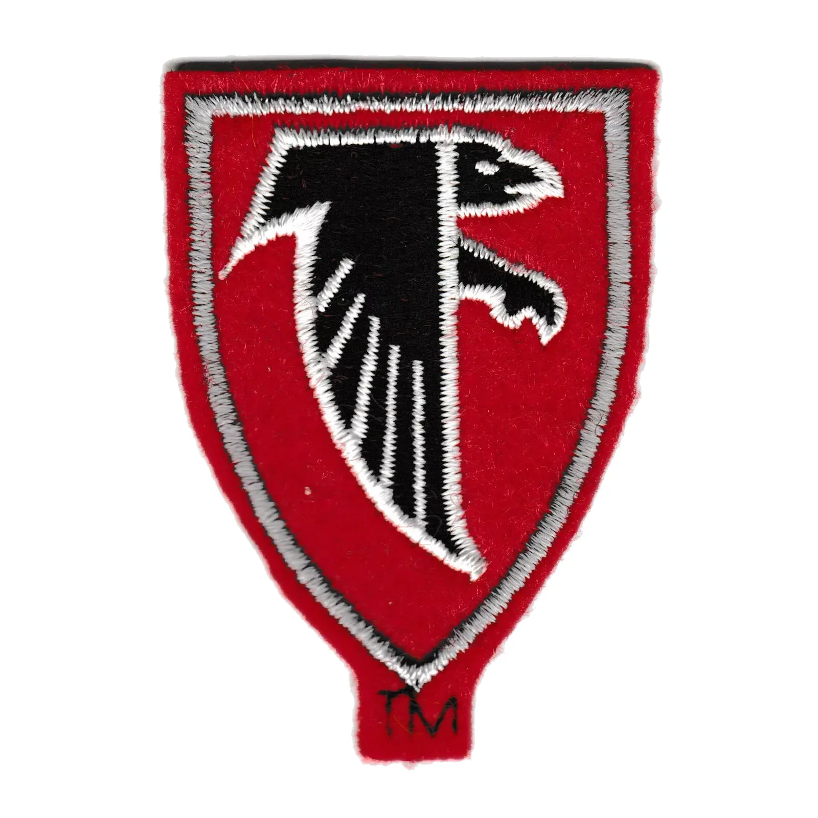 Atlanta falcons shield logo embroidered patch