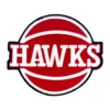 Atlanta Hawks Script Basketball Logo Patch