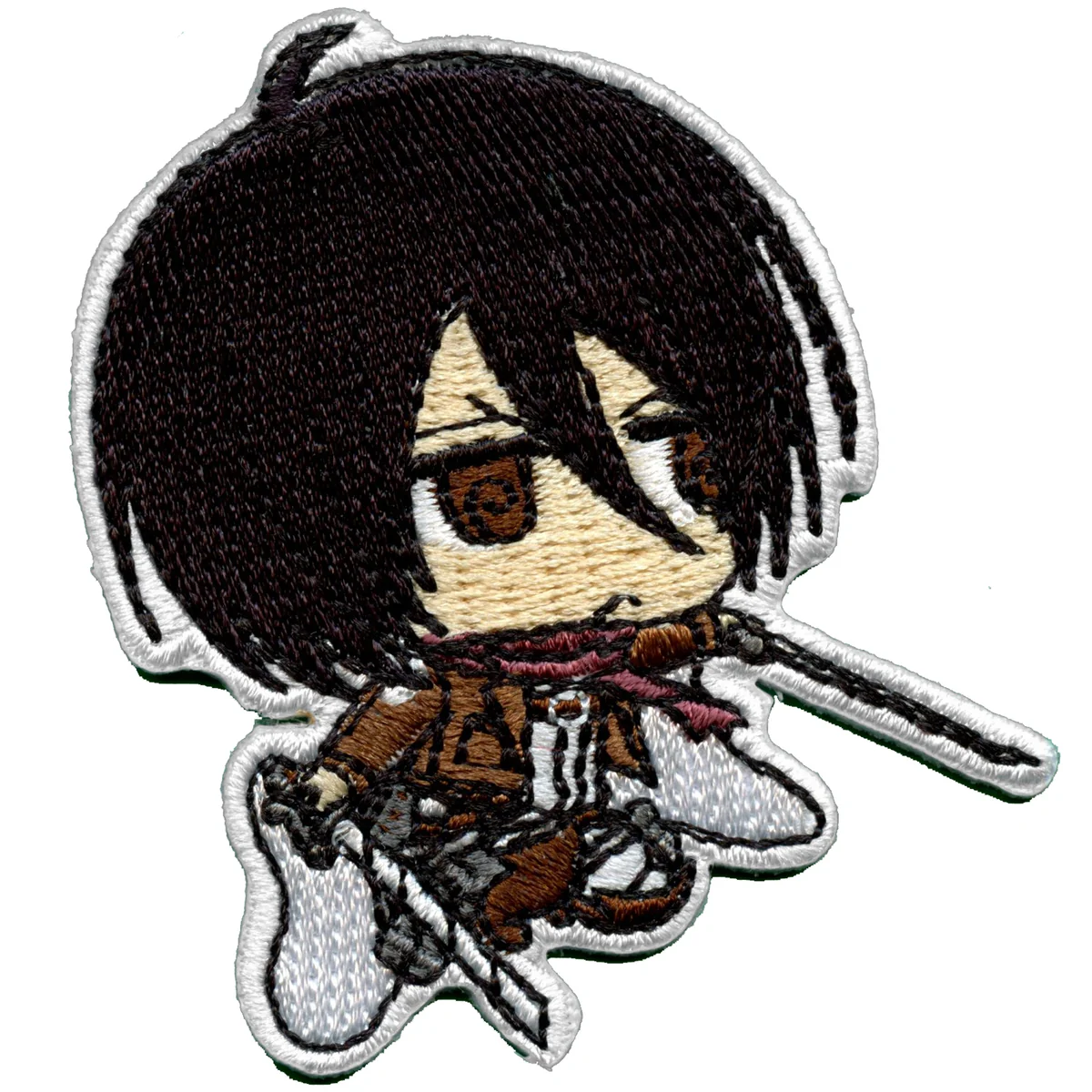 Attack on titan chibi mikasa patch