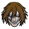 Attack on titan eren yeager titan face patch