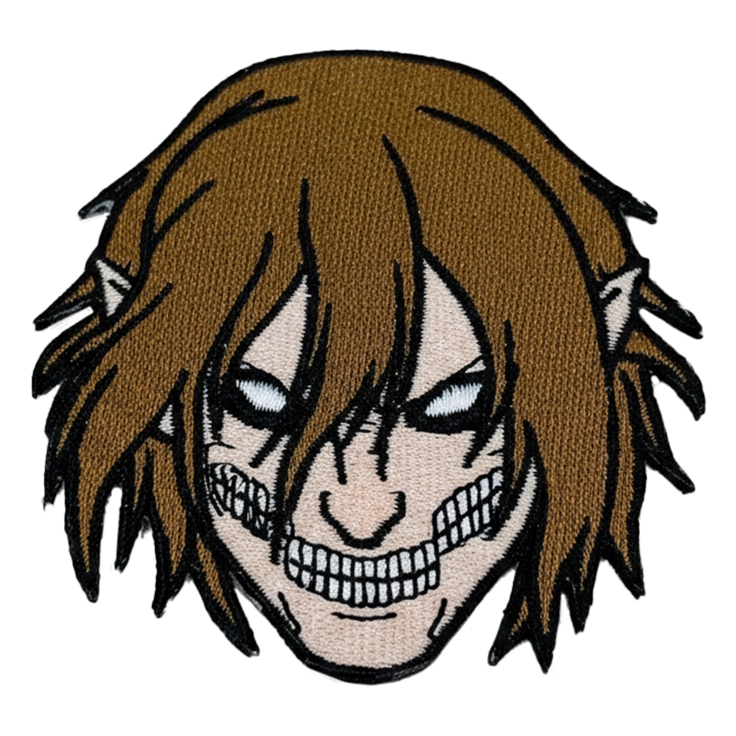 Attack on titan eren yeager titan face patch