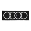 Audi logo iron on patch