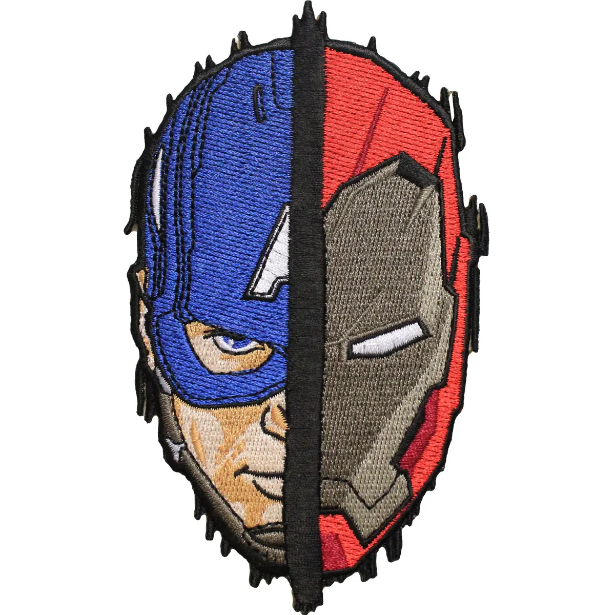 Captain America vs. Iron Man Mask Patch