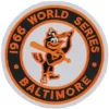 Baltimore Orioles 1966 World Series Patch