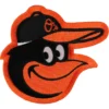 Baltimore Orioles Bird Face Logo Patch