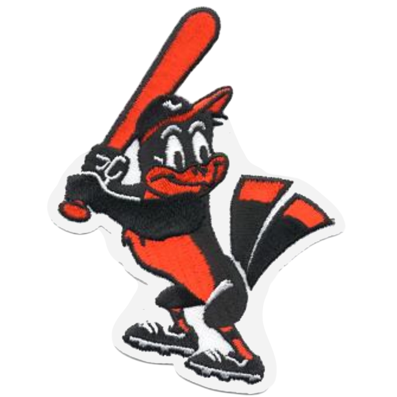 Baltimore Orioles Vintage Bird Mascot Patch