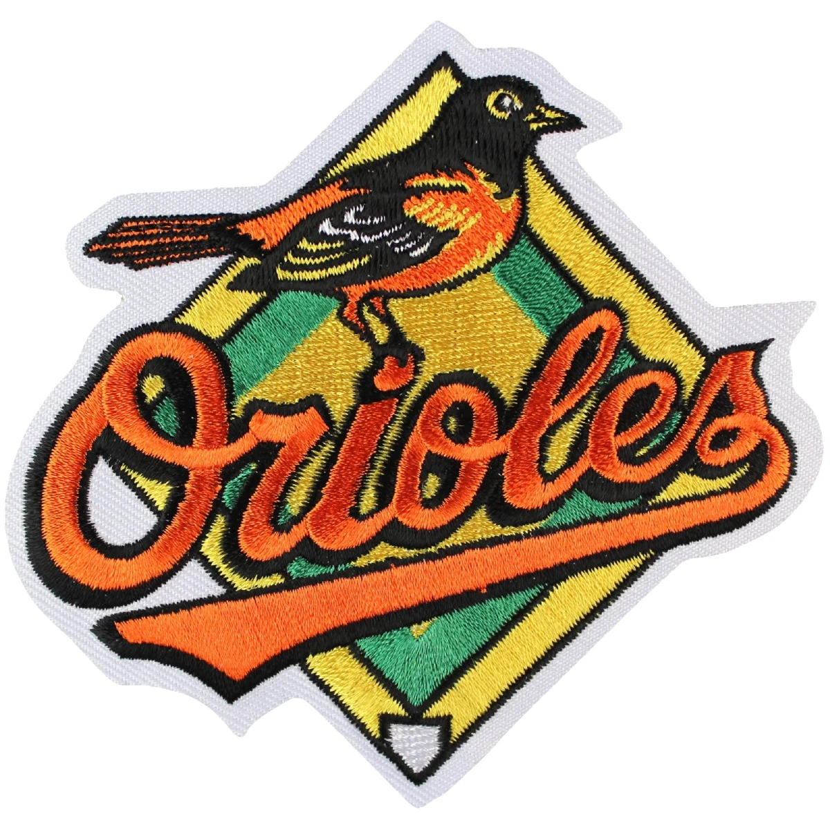 Baltimore Orioles Diamond Bird Patch