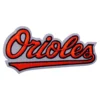 Baltimore orioles script logo embroidered patch