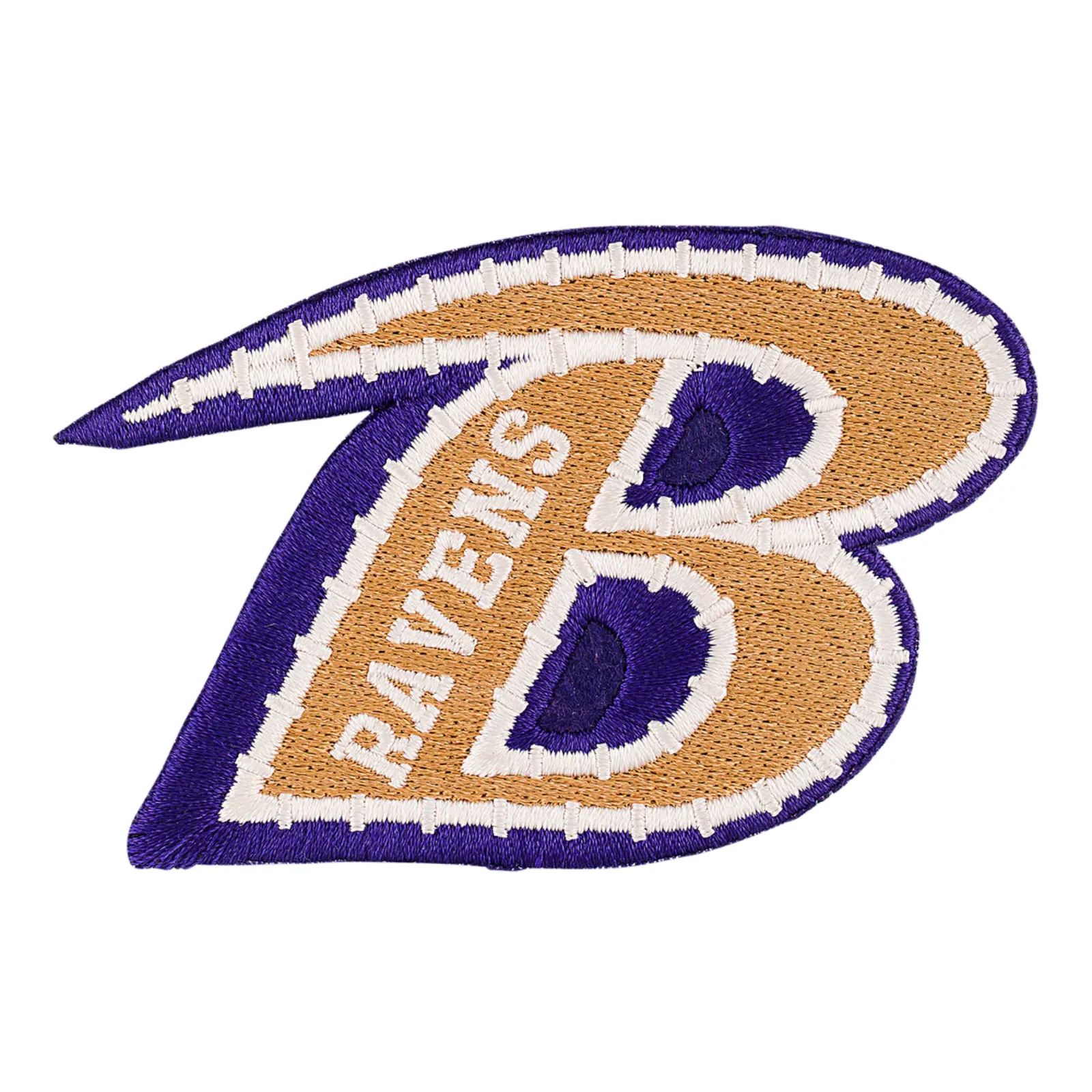 Baltimore ravens b logo embroidered patch