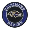 Baltimore Ravens Eagle Face Round Patch