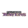 Baltimore ravens script logo embroidered patch