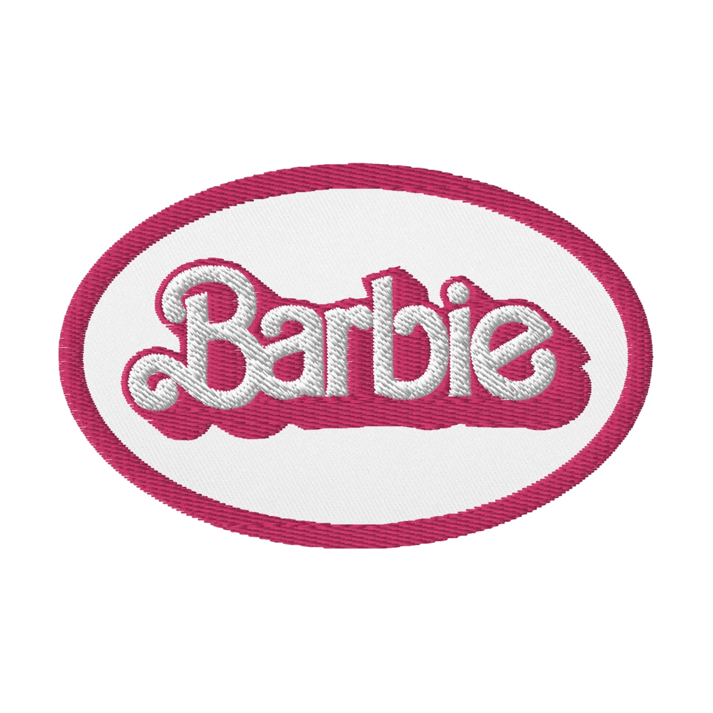 Barbie Oval Logo Patch