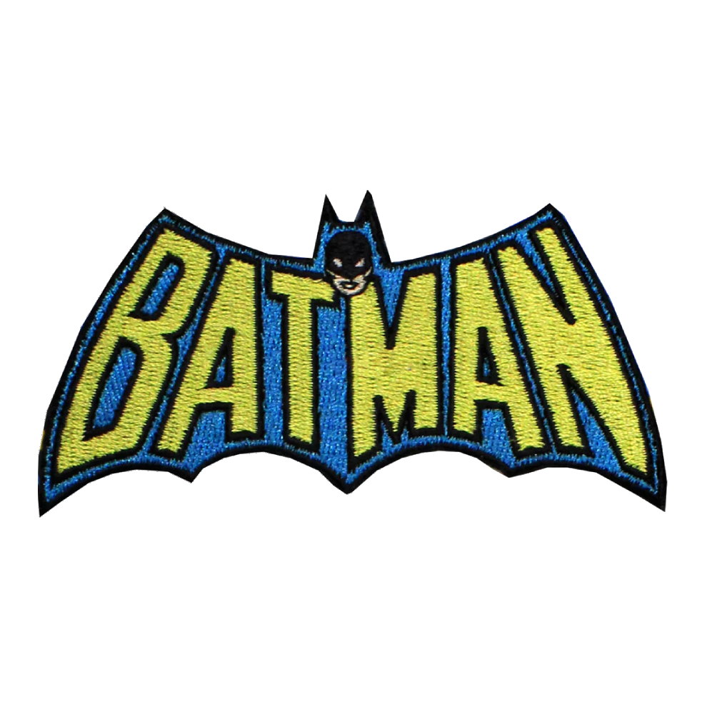 Batman Comic Logo patch