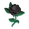 Black Rose Flower Patch