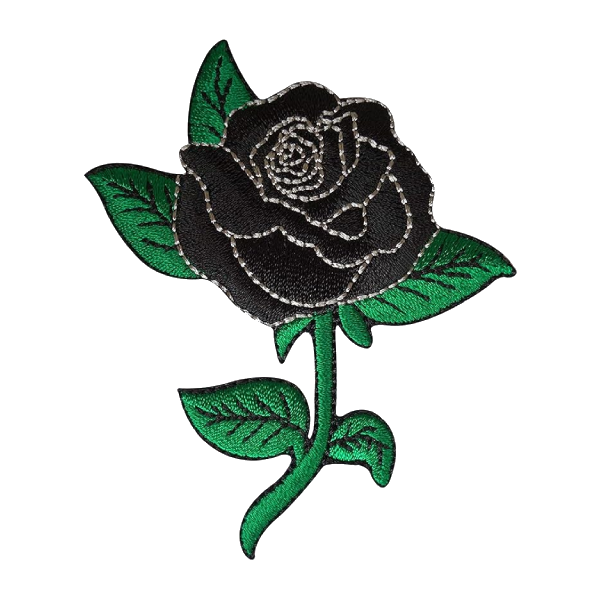 Black Rose Flower Patch