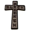 Black sabbath cross patch