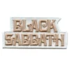 Black Sabbath Cream Logo Patch