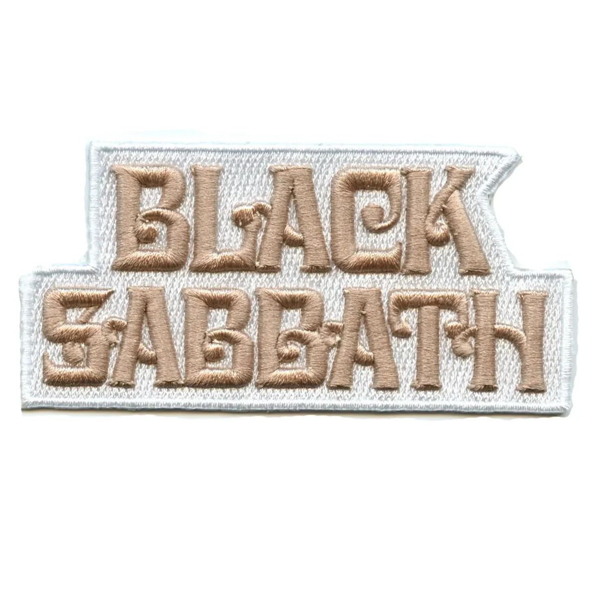 Black Sabbath Cream Logo Patch