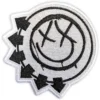 Blink 182 black smiley face logo patch