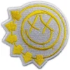 Blink 182 yellow smiley face logo patch