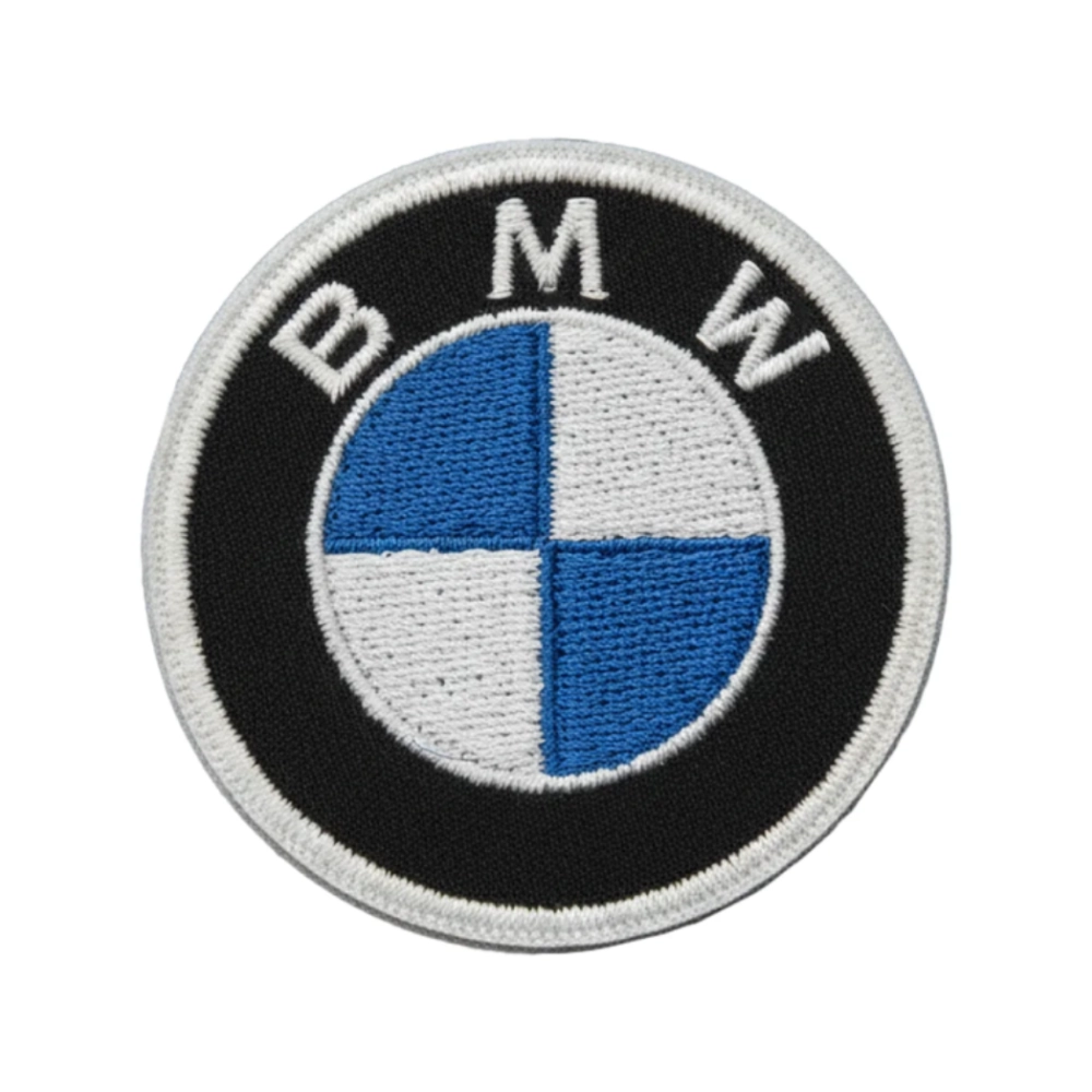 Bmw logo embroidered patch