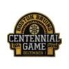 Boston bruins centennial game embroidered patch