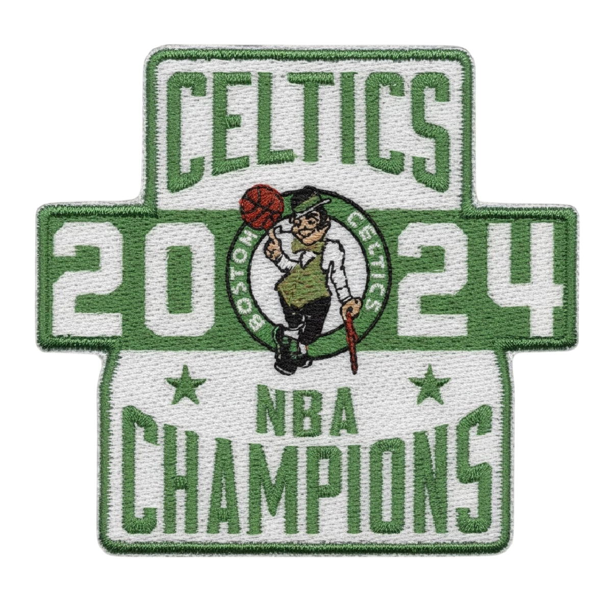 Boston celtics 2024 nba champions embroidered patch