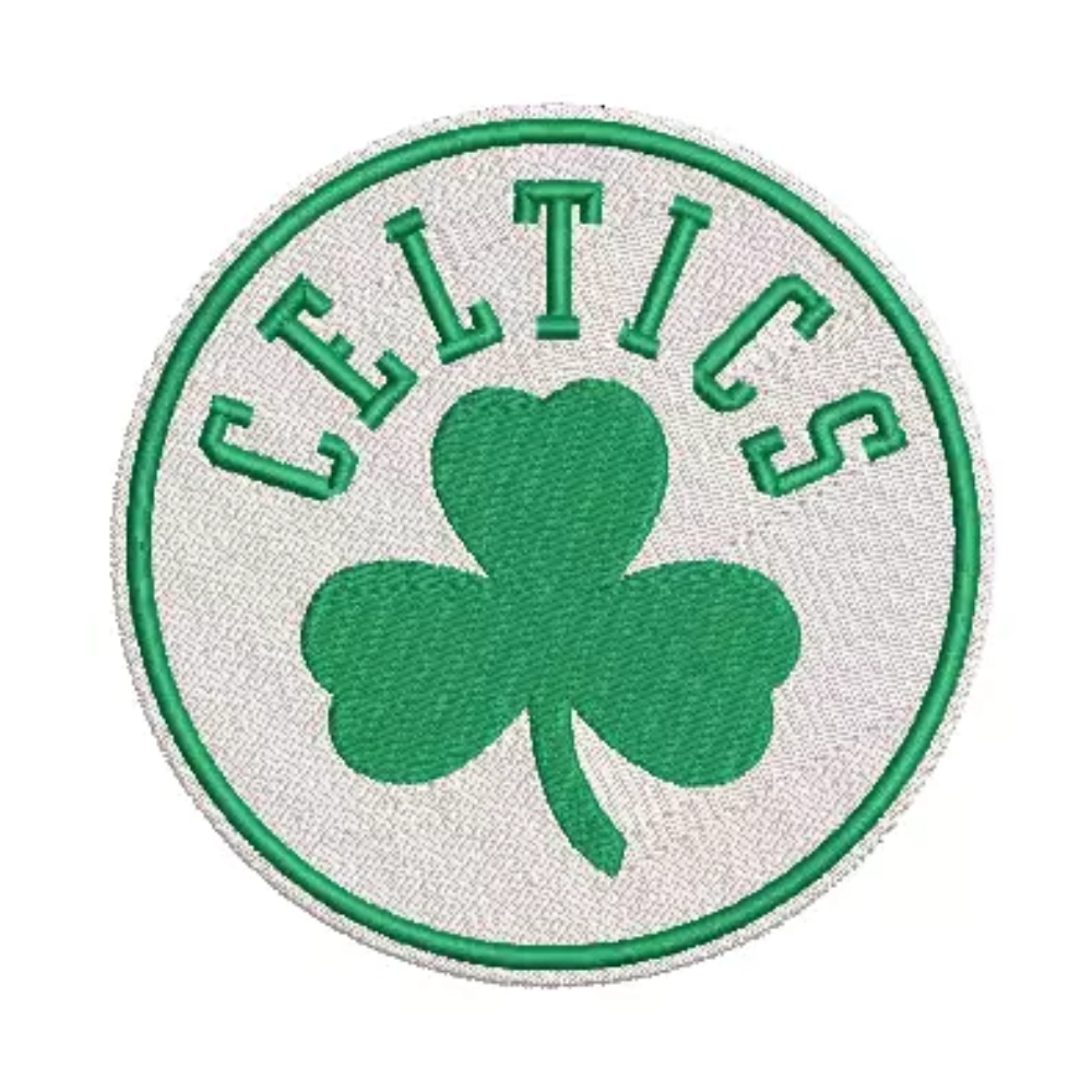 Boston Celtics Shamrock Logo Patch