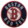 Boston Red Sox Round Red Logo Patch
