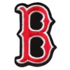 Boston red sox red embroidery patch