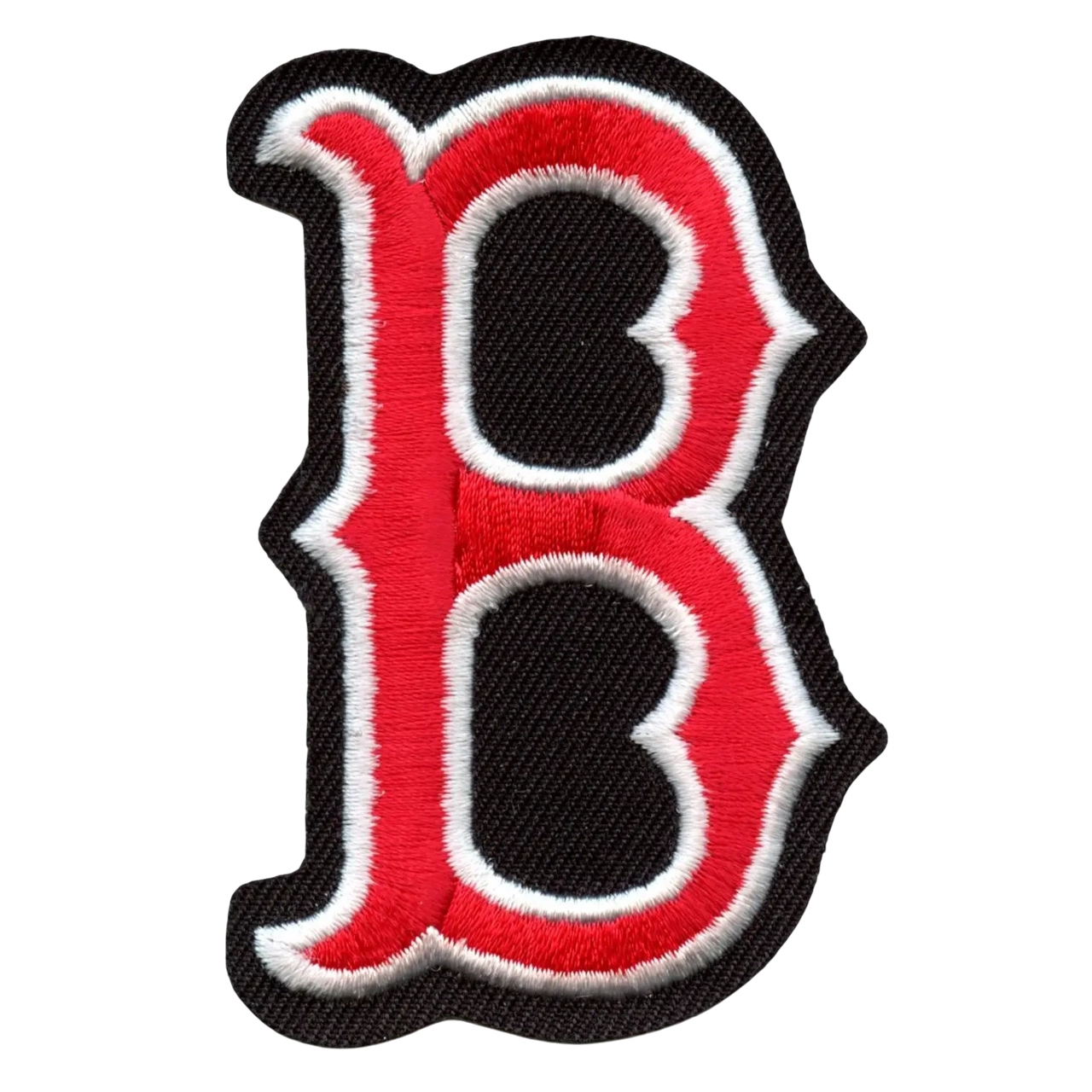 Boston red sox red embroidery patch