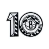 Brooklyn Nets 10th Anniversary Patch