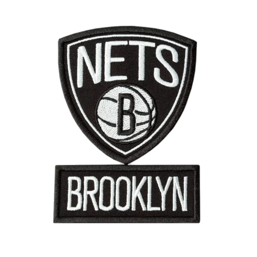 Brooklyn Nets Shield Logo Patch