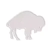 Buffalo bills 1970 retro white embroidered patch
