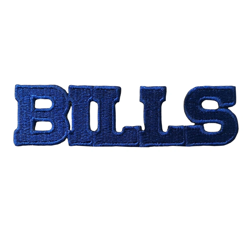 Buffalo bills bills script logo embroidered patch