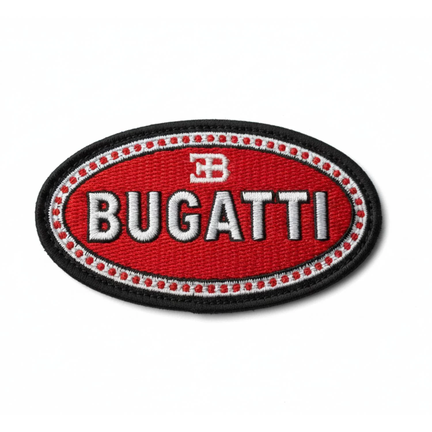 Bugatti logo iron on patch