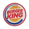 Burger king logo patch