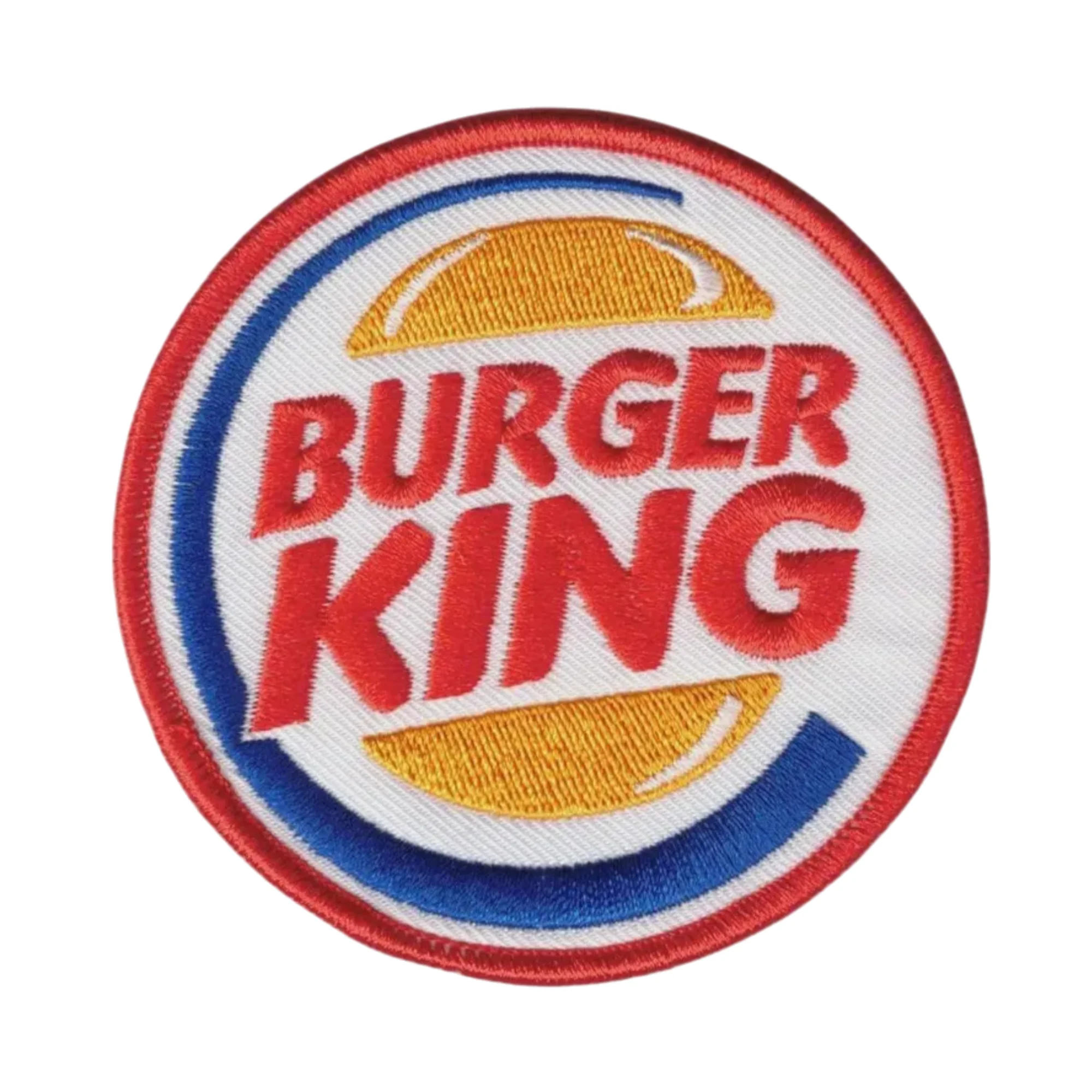 Burger king logo patch