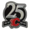 Calgary flames 25th anniversary patch
