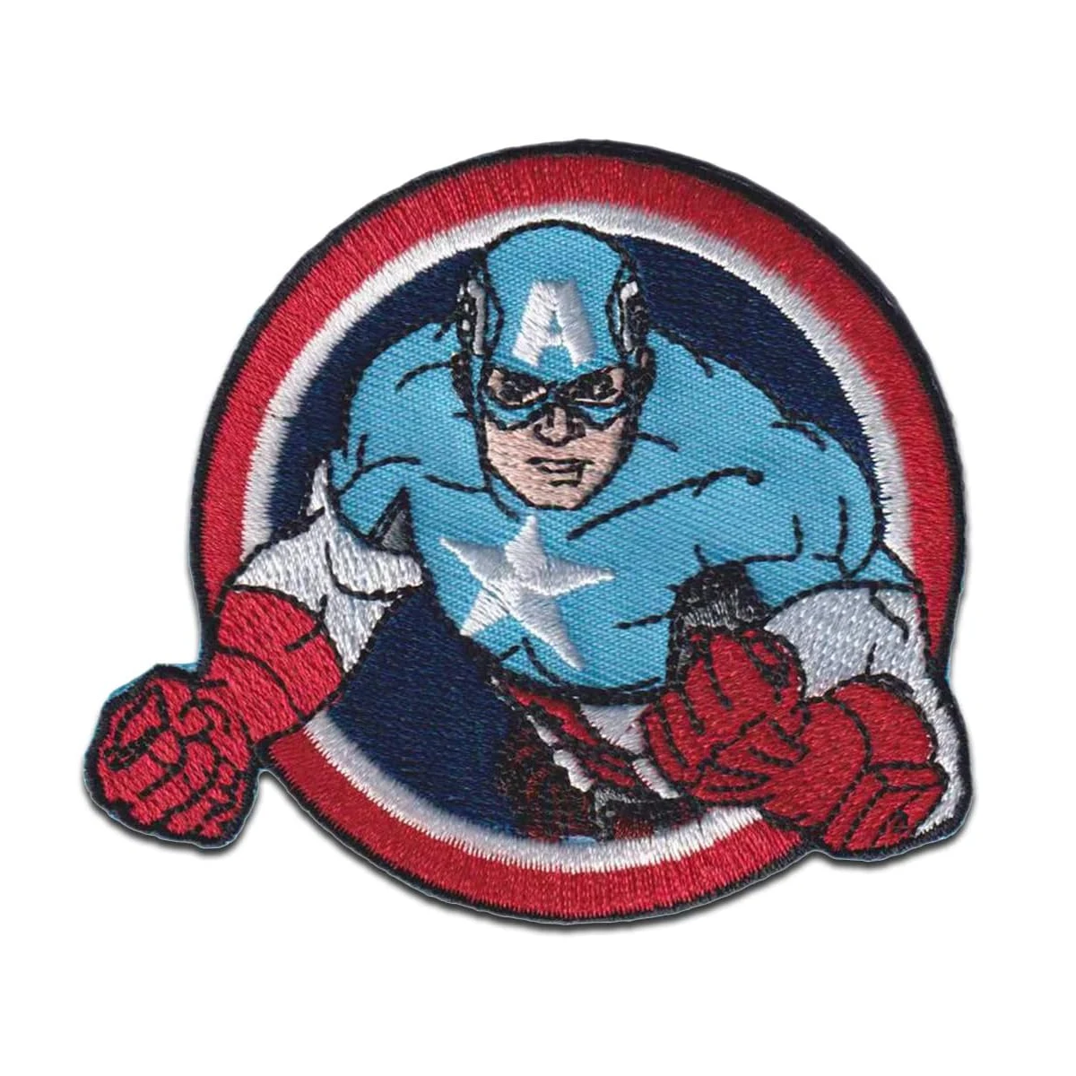 Captain America Action Round Patch
