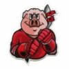 Carolina hurricanes pucky the pig patch